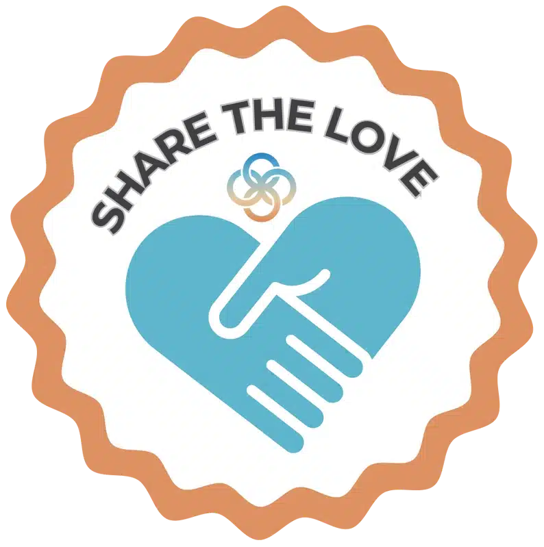 Share the love logo