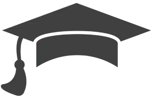 Graduation hat icon