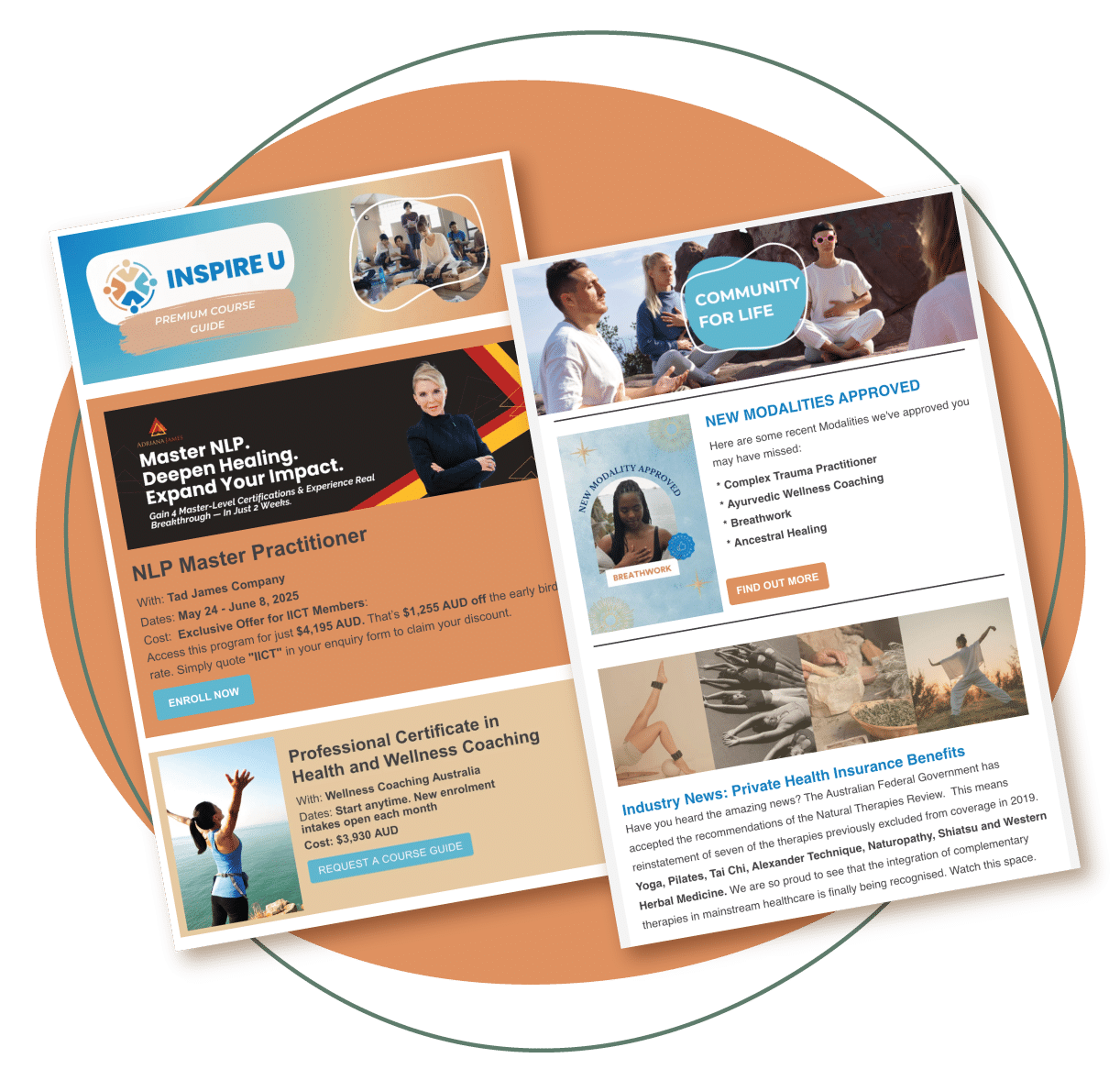 IICT Newsletter Graphics